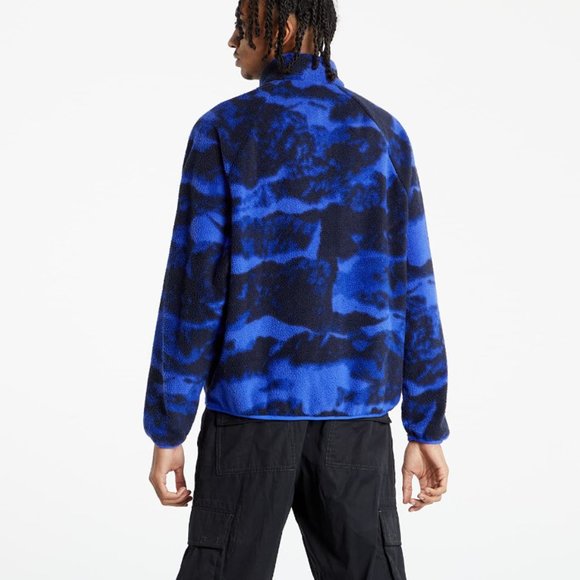 ADIDAS ADVENTURE POLAR FLEECE ALLOVER PRINT HALF-ZIP SWEATSHIRT SIZE M - Picture 4 of 8